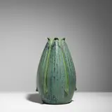 Steve Frederick and Cherie Jemsek, Vase, for STEVE FREDERICK (BORN 1948) AND CHERIE JEMSEK (BORN 1947), glazed stoneware, incised artist's cypher and '1999'