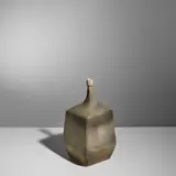 Ingeborg and Bruno Asshoff, Vase, glazed stoneware, incised artist's mark 'A'