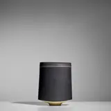 Fritz Vehring, Vase, glazed stoneware, incised 'FV' and '81'