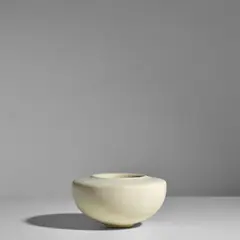 Otto Meier, Double-walled Bowl, glazed stoneware, incised artist's monogram 'OM'