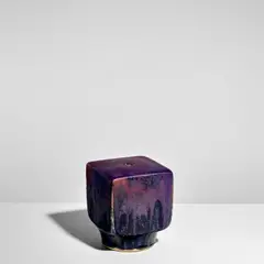 Otto Meier, Vase, glazed stoneware, incised artist's monogram 'OM'
