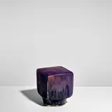 Otto Meier, Vase, glazed stoneware, incised artist's monogram 'OM'