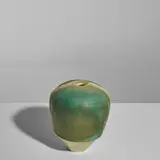 Otto Meier, Vase, glazed stoneware, incised artist's monogram 'OM'