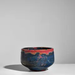 Margarete Schott, Bowl, glazed stoneware, impressed artist's symbol