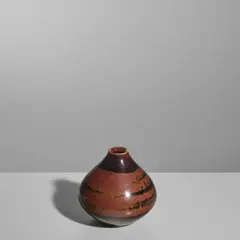 Margarete Schott, Vase, glazed stoneware, impressed artist's cypher