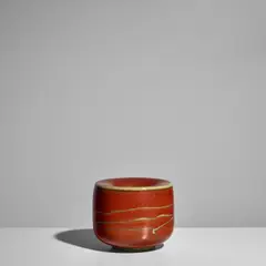 Karl Scheid, Vase, glazed stoneware, impressed with artist's monogram, painted mark 'Scheid'