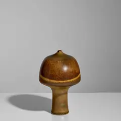 Vase by Karl Scheid, glazed stoneware, impressed with artist's cypher and 'SCHEID 74', sold Oct 2025