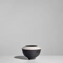 Bowl by Karl Scheid, glazed stoneware, impressed with artist's monogram and 'Scheid 79', sold Oct 2025