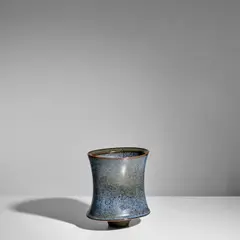 Karl Scheid, Vase, glazed stoneware, impressed with artist's monogram and 'Scheid 84'