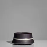 Ursula Scheid, Bowl, glazed stoneware, impressed with artist's monogram and 'Scheid 86'
