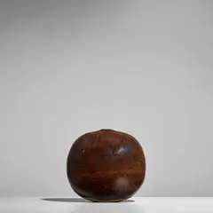 Gotlind Weigel, Vase, glazed stoneware, impressed artist's cypher