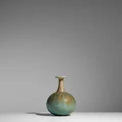 Gerald Weigel and Gotlind Weigel, Vase, crystalline-glazed stoneware, impressed artist's cypher