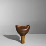Gerald Weigel, Vase, glazed stoneware, impressed artist's cypher