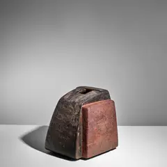Untitled by Gerald Weigel, glazed stoneware, incised '17/05', impressed with artist's symbol, sold Oct 2025