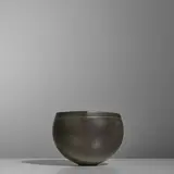 Gerald Weigel, Bowl, glazed stoneware, impressed artist's symbol, inscribed in red '1481'