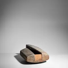 Gerald Weigel, Vessel, glazed stoneware, artist's cypher, incised '9 / 03'