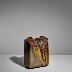 Dieter Crumbeigel, Sculptural Vessel, glazed stoneware, incised artist's cypher and '88'