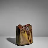 Dieter Crumbeigel, Sculptural Vessel, glazed stoneware, incised artist's cypher and '88'