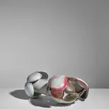 Beate Kuhn, Sculpture, glazed stoneware, incised 'K'