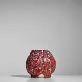 Hoi Chang, Vase, drip-glazed stoneware
