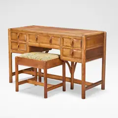 Gordon Russell, Dressing table and stool, circa 1925