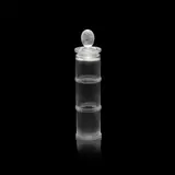 'Fleurs Vives' scent bottle, designed 1925 for Volnay by René Lalique, Clear glass, sold Sep 2025