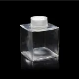'Illusion' scent bottle, model no. D'Orsay-Perfume-14, designed 1922 by René Lalique, Clear glass, frosted and polished lid, sold Sep 2025