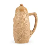 Art Nouveau Covered Stein, Untitled, 1905, molded and glazed porcelain