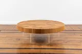 Frederik Delbart, Table basse de la série The Edges of the Tree, A coffee table from 'The Edges of the Tree' series in Plexiglas and solid oak by Frederik Delbart in 2021