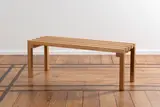 Frederik Delbart, Banc de la série Idem, A bench in walnut from the 'Idem' series designed by Frederik Delbart and edited by Casimir Aleliers in 2010