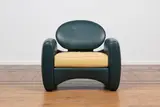 Emiel Veranneman, Fauteuil Osaka, An 'Osaka' armchair in leather designed by Emiel Veranneman circa 1970 and edited by De Sede