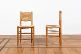 Paire de chaises n. 19 dites Méribel by Charlotte Perriand, offered Jan 2025