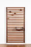 Georges Frydman, Porte-manteau mural, A mural coat-hanger in oak, steel and wood designed by Georges Frydman and edited by EFA circa 1955