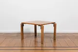 Georges Candilis & Anja Blomstedt, Table basse, Frêne et aluminium