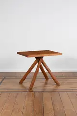 Table T 27 by Pierre Chapo, A 'T 27' table in solid elm designed by Pierre Chapo in 1960 and executed by Atelier Chapo Créations, offered Jan 2025
