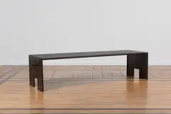 Eric Schmitt, Table basse Umberto, le grand modèle, Bronze patiné