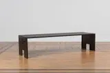 Eric Schmitt, Table basse Umberto, le grand modèle, Bronze patiné