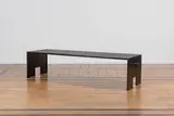 Eric Schmitt, Table basse Umberto, le grand modèle, Bronze patiné