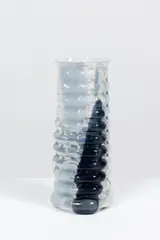 Wendy Andreu, Vase Squeeze, A signed 'Squeeze' vase in multilayered glass designed by Wendy Andreu in 2024 and executed at Cirva, Marseille