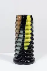 Wendy Andreu, Vase Squeeze, A signed 'Squeeze 'vase in multilayered glass designed by Wendy Andreu in 2024 and executed at Cirva, Marseille
