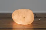 André Cazenave, Lampe Dora, A 'Dora' lamp in resin and aluminum designed by André Cazenave circa 1967 and edited by Disderot