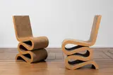Frank Gehry, Paire de chaises Wiggle de la série Easy Edges