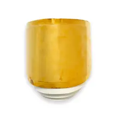 Applique by Warren Platner, A rare sconce in partially painted polished brass by Warren Platner circa 1980, offered Jan 2025