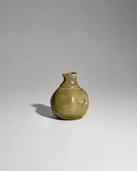 Jean-Joseph Carriès, Pitcher, glazed stoneware, 'Jean CArries 18', ink mark 'H'