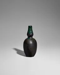 August Delaherche, Vase, glazed stoneware, incised 'ag Delaherche' and order cypher