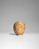 Fernand Rumèbe, Vase, glazed stoneware, incised '115', glaze mark '2