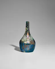 Paul Beyer, Vase, stoneware, iridescent glaze, incised 'Beyer Lt'