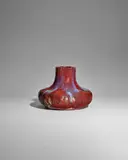 Edmond Lachenal, Vase, glazed stoneware, glaze mark 'LACHENAL E