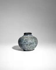 Vase by Émile Decoeur, glazed stoneware, incised 'EDecoeur', sold Apr 2025