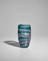 Maurice Marinot, Vase Spirale Bleue